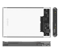 Orico SATA 2,5" HDD/SSD USB-C 5Gb/s - przezroczysta - 1343428 - zdjęcie 3